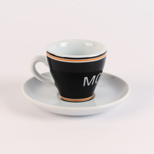 molteni black espresso cup