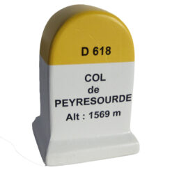 Col de Peyresourde Model KM Road Marker Cycling Souvenirs