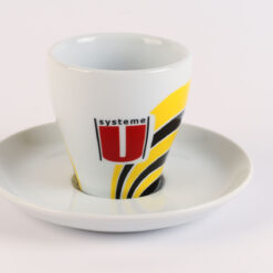 Systeme U Retro Cycling Team Cappuccino Cup & Saucer