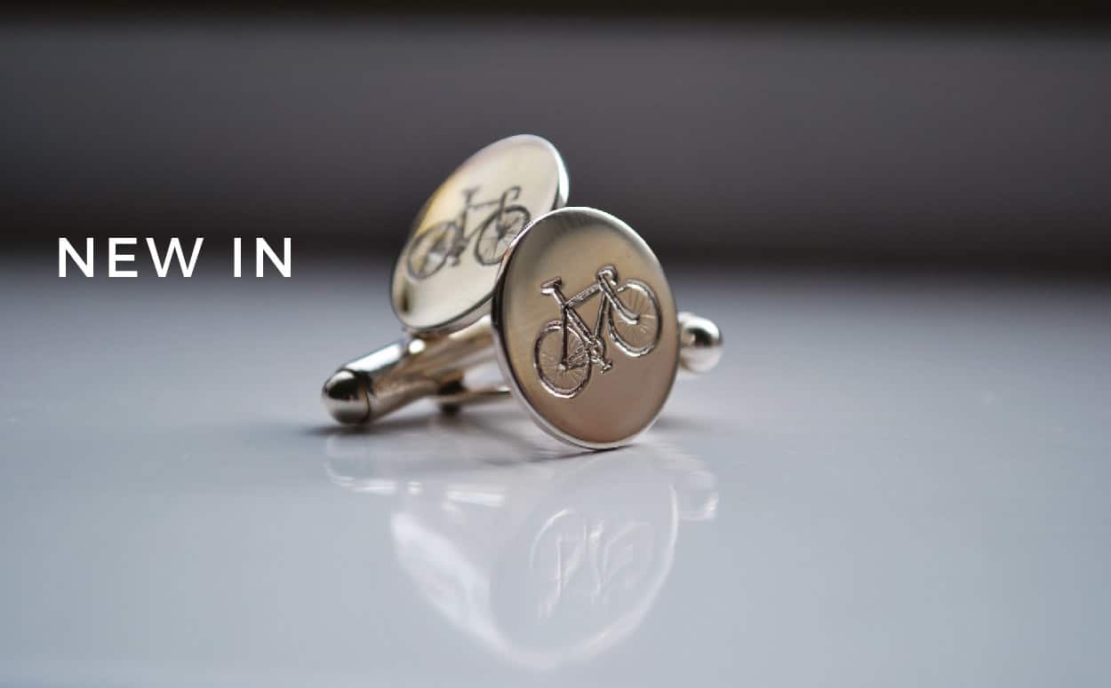 Read more about the article New | Limited Edition Silver Bicycle Cufflinks