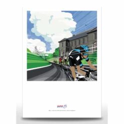 Tour of Britain A2 Art Print | Stage Three