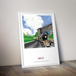 Tour of Britain A2 Art Print | Stage Three