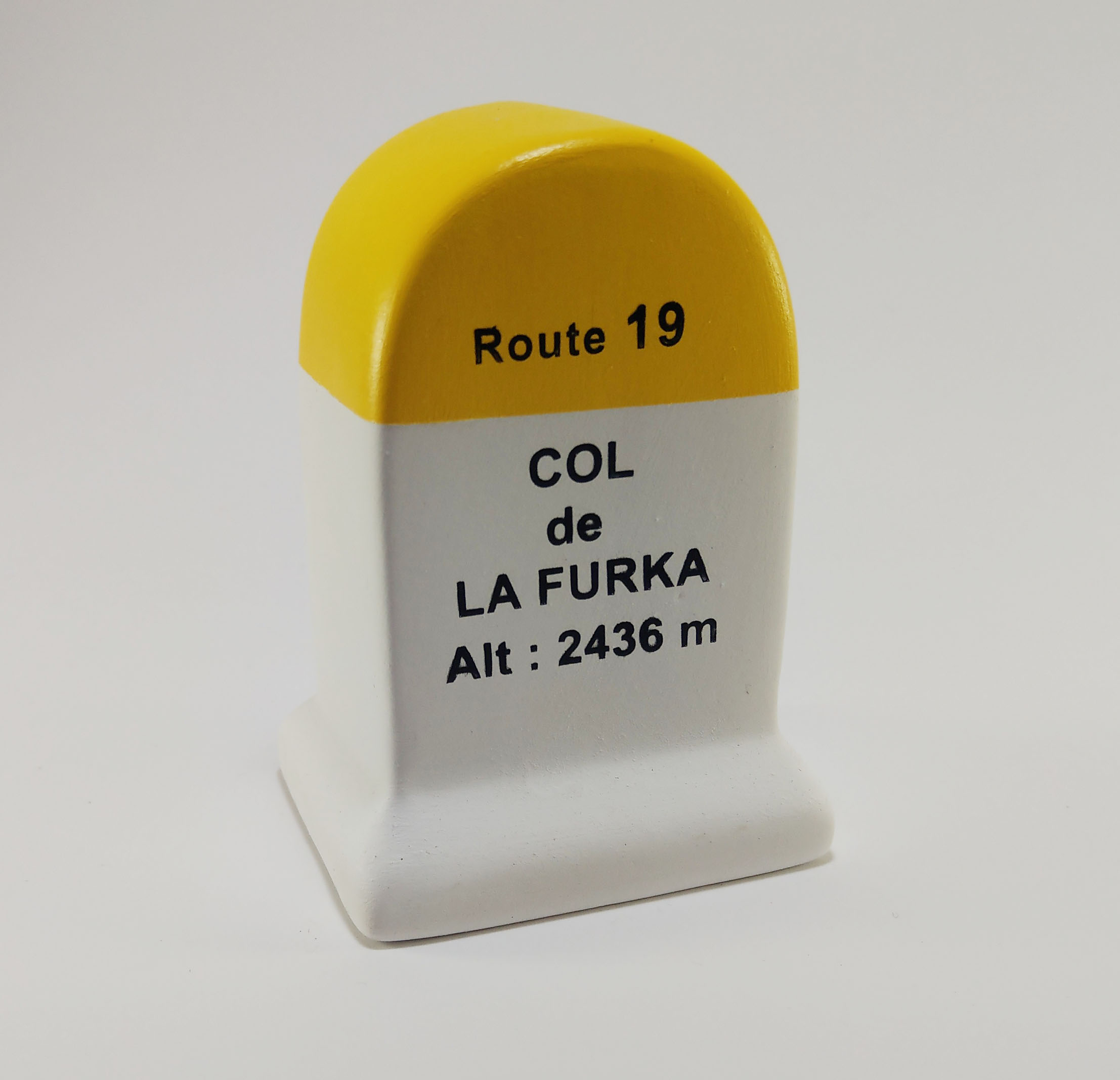 Furka Road Marker Model