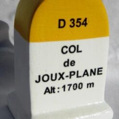 Col de Joux Plane Road Marker Model Cycling Souvenirs