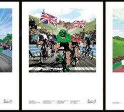 2017 Tour of Britain A2 Art Prints | Various Stages