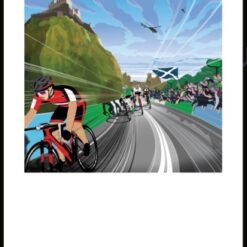 2017 Tour of Britain A2 Art Prints | Various Stages