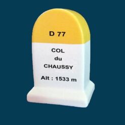 Col du Chaussy Road Marker Model Cycling Souvenirs