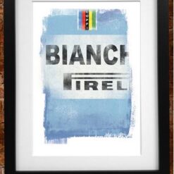 Retro Bianchi Poster