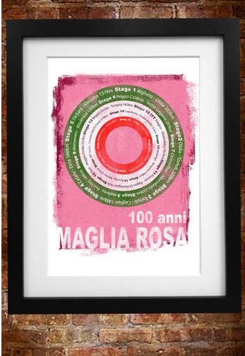 Maglia Rosa Print