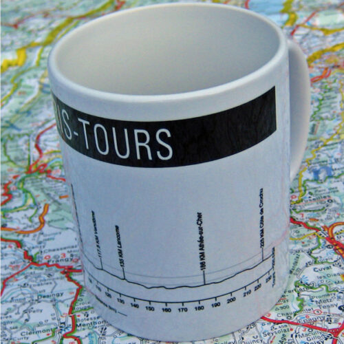 Paris - Tours Bike Mug