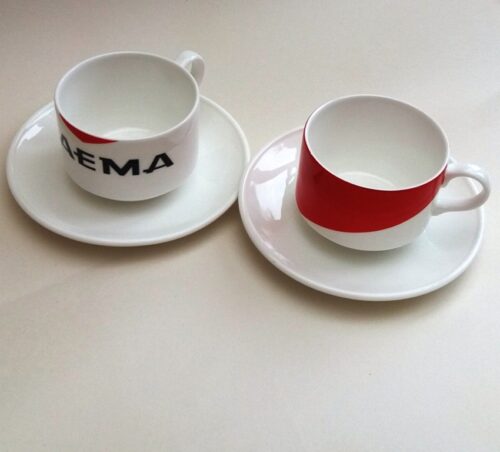 faema bone china cups