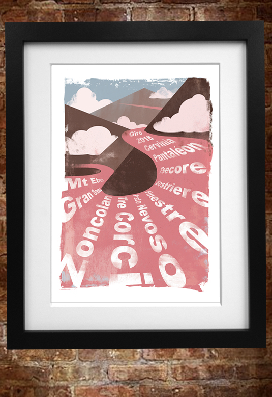 Giro d'Italia 2018 Print