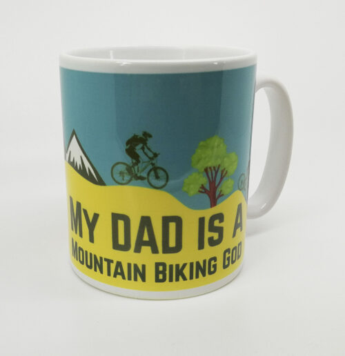 Mountain Biking Personalised Mug