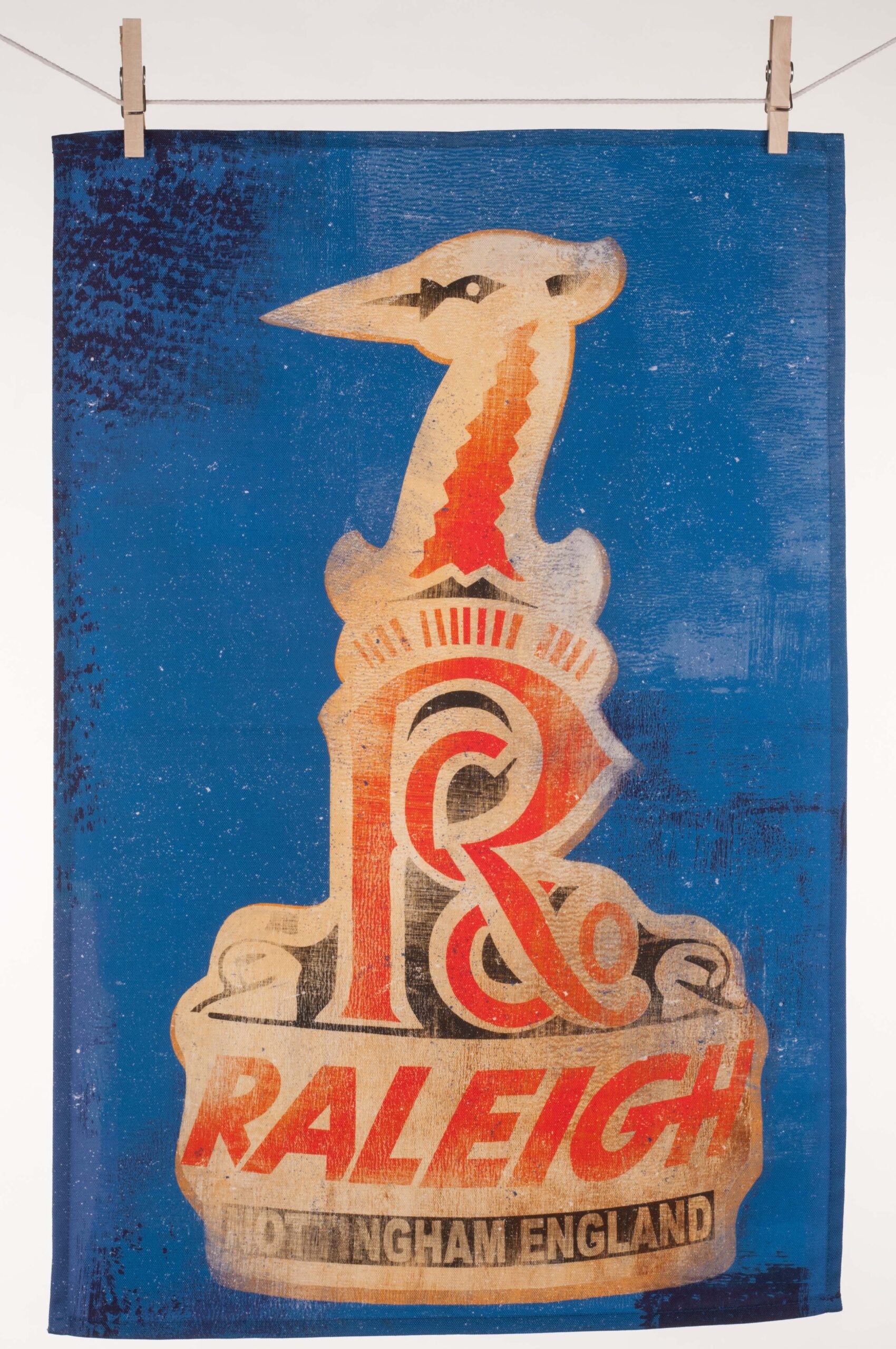 Raleigh Head Badge Tea Towel