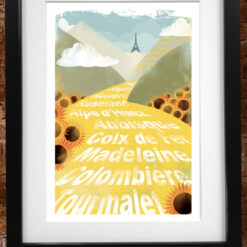 Tour de France 2018 Celebration Print