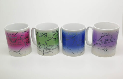 Rustic Cycling Mugs