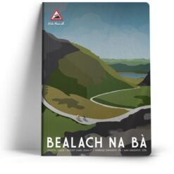 Nostalgia Bealach-na-ba Cycling Inspired Notebooks