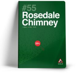 #55 Rosedale Chimney Cycling Inspired Notebooks