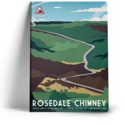 Nostalgia Rosedale Chimney Cycling Inspired Notebooks