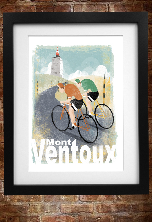 mont ventoux poster