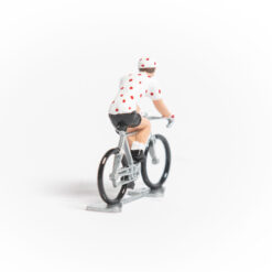 Mini Cyclist Figurine – TDF Polka Dot Jersey