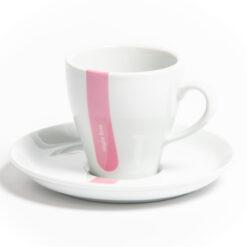 Pink Jersey Grand Tour Cappuccino Cups & Saucers
