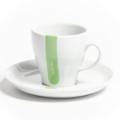 Green Jersey Grand Tour Cappuccino Cups & Saucers