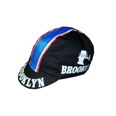 brooklyn black cycling caps