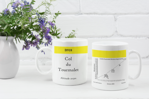 col du tourmalet famous climbs mug