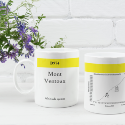 Mont Ventoux Famous Climbs Road Marker Mug