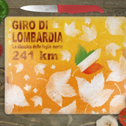 Giro Di Lombardia Cycling Inspired Chopping Board