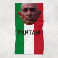 Pantani Cycling Neck Gaiter Italian Flag
