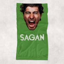 Sagan Cycling Neck Gaiter Green Jersey