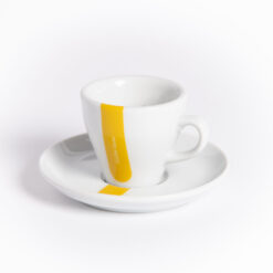 Yellow Jersey Espresso Cup and Saucer