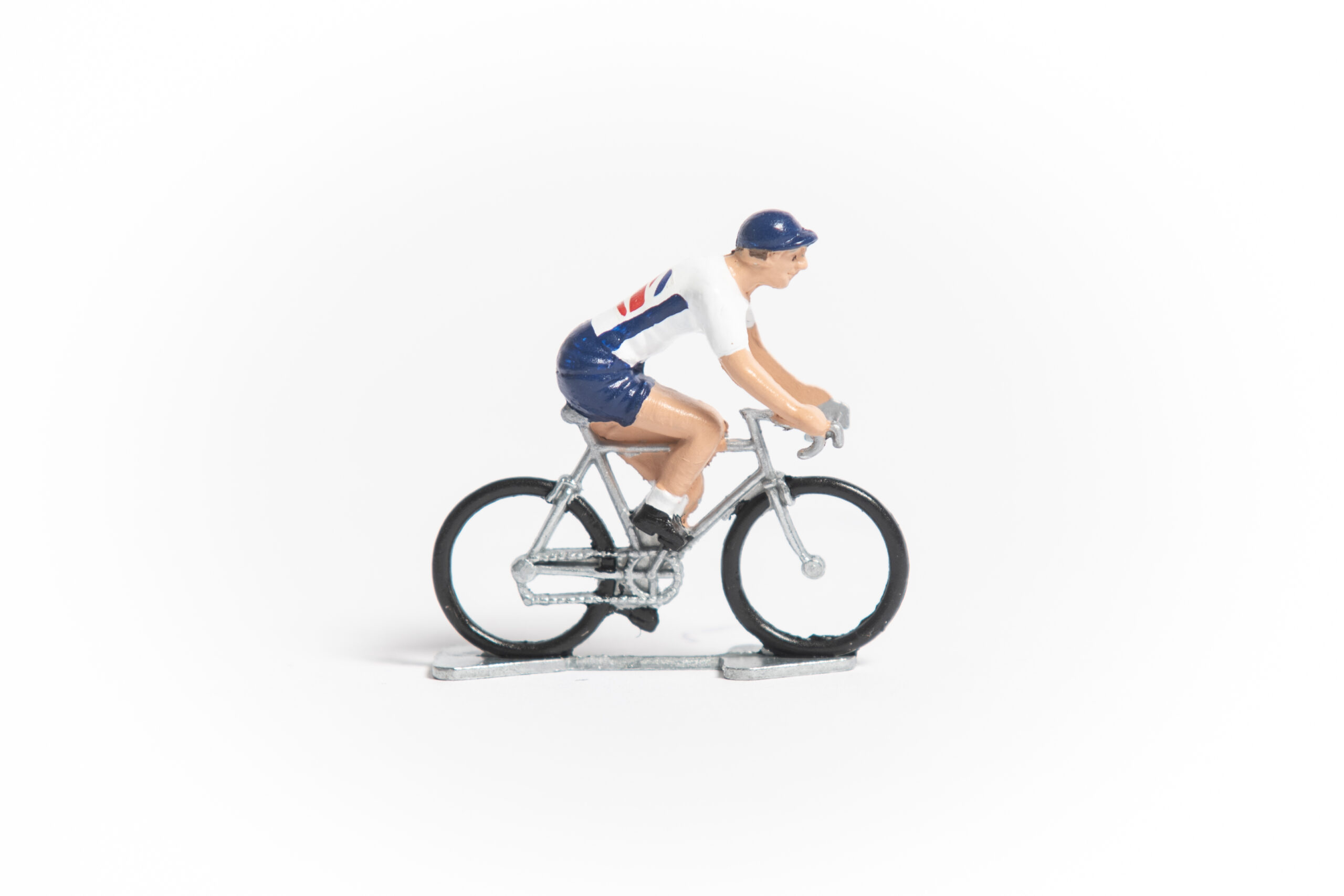 Great Britain mini cyclist figurine