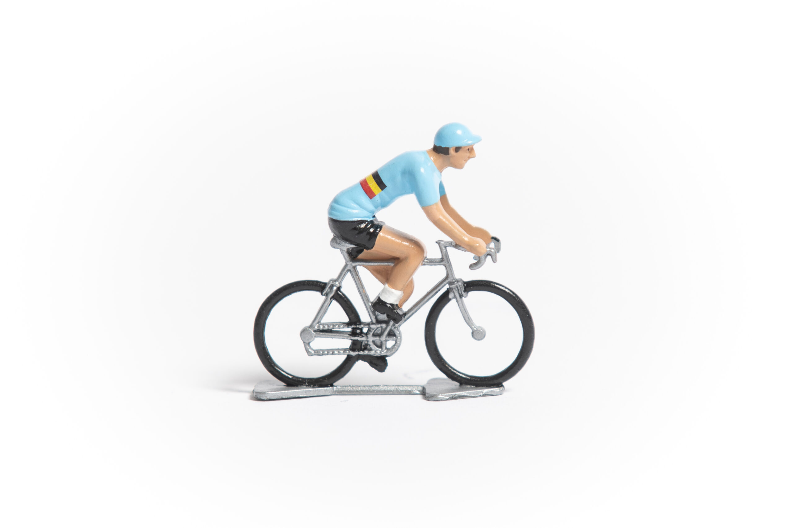 Belgium mini cyclist figurine
