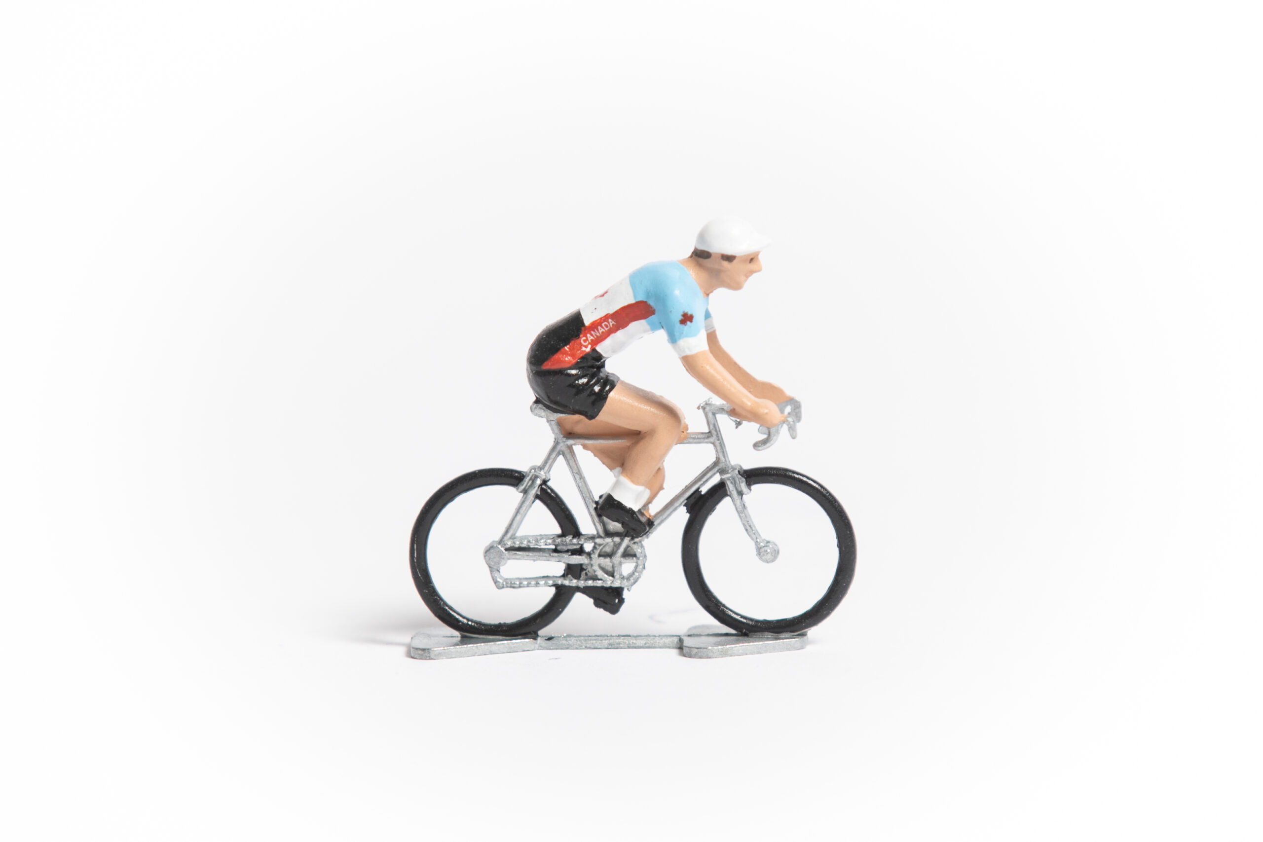 Canada mini cyclist figurine
