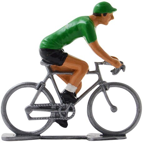 Europcar mini cyclist figurine