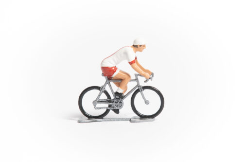 Poland mini cyclist figurine