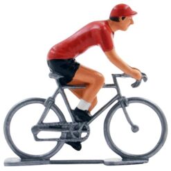Mini Cyclist Figurine – Vuelta Red Jersey