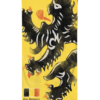 flanders lion beach towel