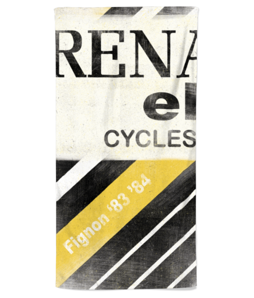 renault beach towel