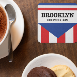 Brooklyn Chewing Gum Coaster