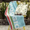 milan san remo beach towel