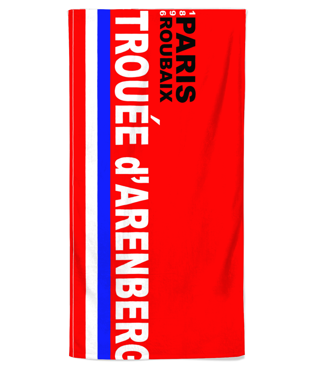 paris roubaix beach towel