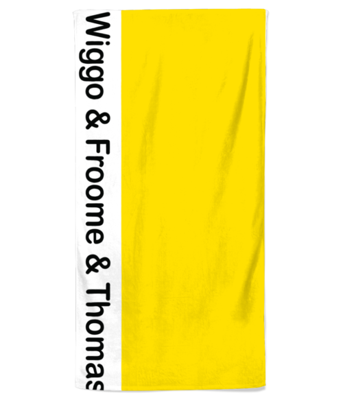 tour de france beach towel