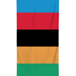 World Champ Stripes Beach Towel