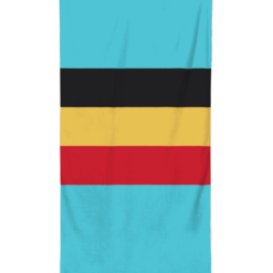Belgian Flag Beach Towel