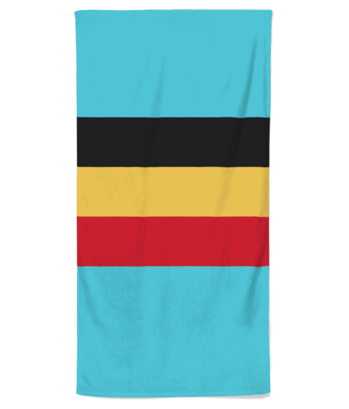 belgian flag beach towel