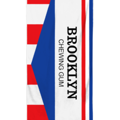 Brooklyn Chewing Gum Beach Towel